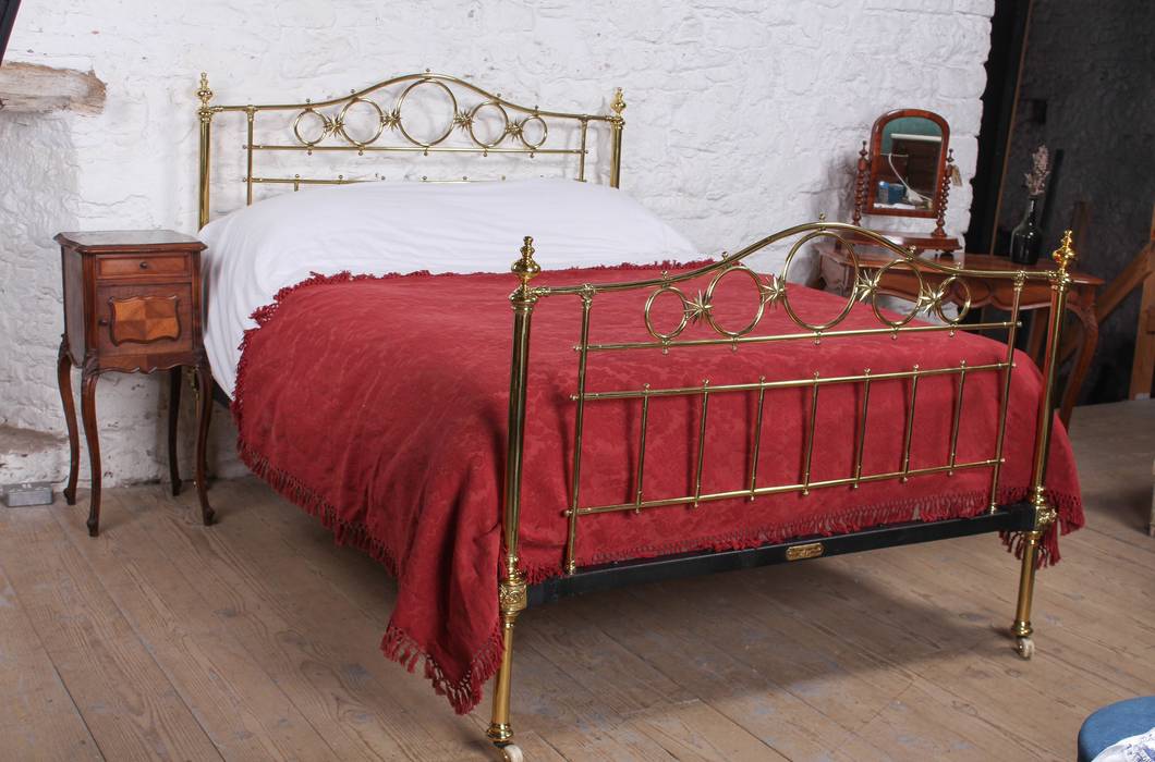 Elegant Winfield All Brass Bed